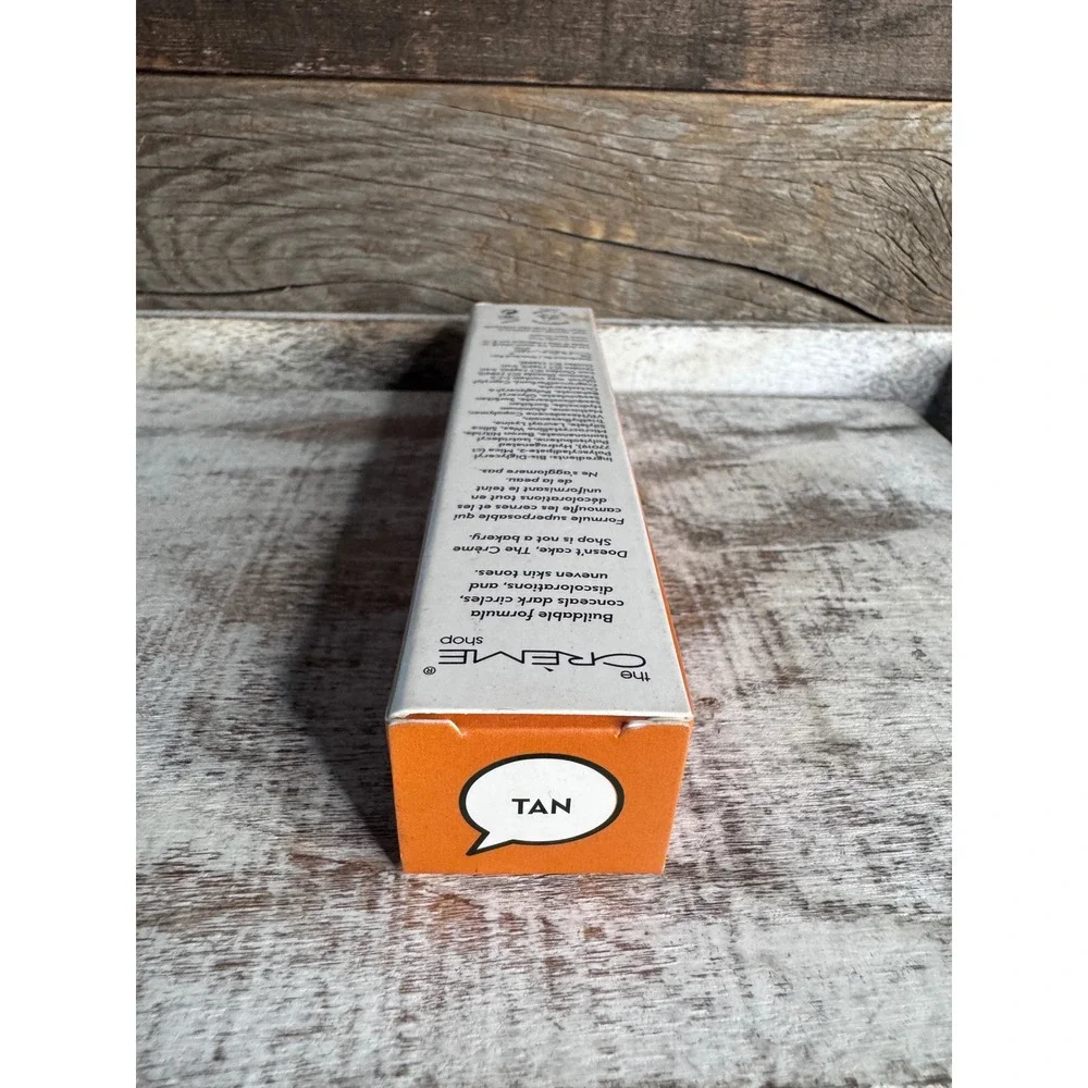The Creme Shop Cover Story Full Coverage Concealer | Tan | K-Beauty | MSRP $12